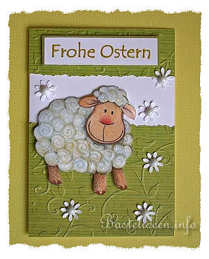 Frohe Ostern - Schaf