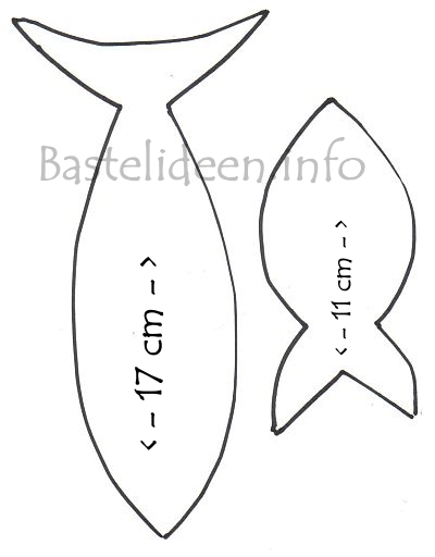 Fisch Bastelvorlagen