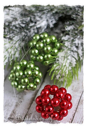 Perlenkugel als Weihnachtsbaumannhnger 300 2