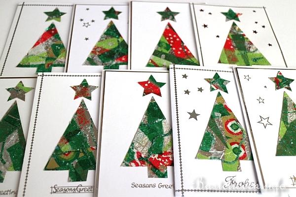 Weihnachtskarten Basteln