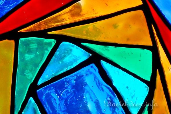 Window Color Kaleidoskop Fensterbild - Detail