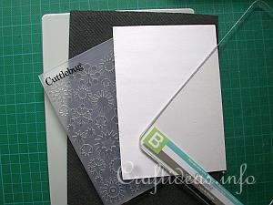 Double Do mit Cuttlebug Embossing Folders 1