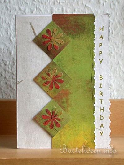 Grusskarten - Geburtstagskarten - Happy Birthday