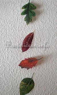 Herbstblätter-Girlande