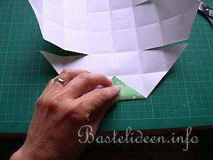 Bastelanleitung Origami Schachtel Papierbasteln