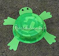 Recycling Basteln - Schildkröte